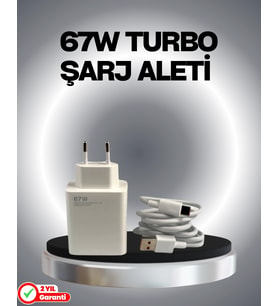 67 Watt Güvenli Hızlı Şarj Adaptörü M31 M33 M51 Uyumlu