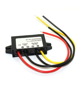 12V için 5V 3A 15W DC DC Converter Su Geçirmez Araba Uyumlu Dönüştürücü 040220