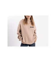 Unisex Oversize Nasa Kapüşonlu Sweatshirt