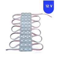 20 Adet 12 Volt 1.5 Watt Mini 3 Lensli Beyaz 2835 SMD Led Modül IP65