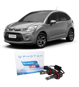 Citroen C3 Led Xenon Uzun Far Ampulü H1 Ultimate Yeni Seri Beyaz 2002-2016