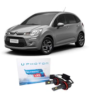 Citroen C3 Led Xenon Uzun Far Ampulü H1 Ultimate Yeni Seri Beyaz 2002-2016
