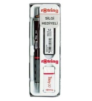 Rotring Tikky Versatil Kalem Min Silgi 3 lü Set 0,5 Mm Bordo - Orjinal