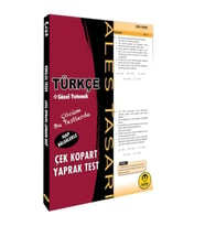Tasarı ALES Türkçe Sözel Yetenek Yaprak Test Çek Kopart