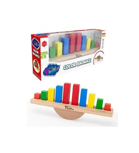 Ahşap Renkli Balans Oyunu (playwood)