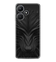 Infınix Hot 30i Kılıf Resimli Desenli Baskılı Silikon Black Fox 1325