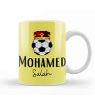Mohamed Salah Artwork Kupa Bardak Porselen