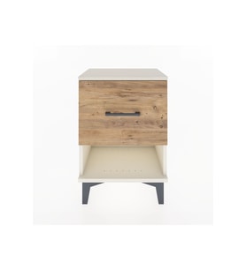 Arges Komodin Tek Çekmeceli 44x30x64 Aytaşı-Çam
