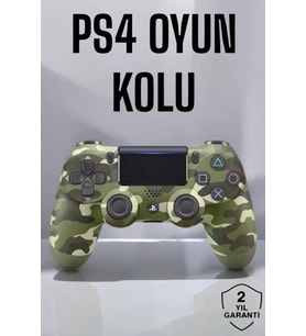 PS4 Oyun Kolu Kamuflaj Desenli Joystick