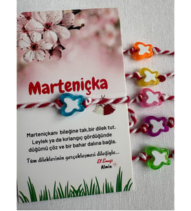 6lı Marteniçka Hediyelik Şans Bilekliği