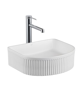 E-W1005MB Tezgah Üstü Lavabo Mat Beyaz