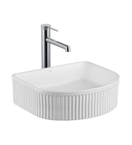 E-W1005MB Tezgah Üstü Lavabo Mat Beyaz