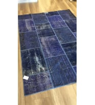 Hoom Rugs Patchwork 112 Mazzeline Blue El Dokuma Kilim (Mavi)