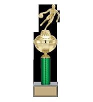 ODAK KUPA - Figürlü Kupalar - Basketbol Kadın Figürlü Kupalar FG-049 A - 41 cm