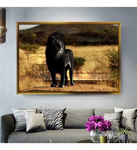Altın Çerçeveli dekoratif tablo l270 (Gold)