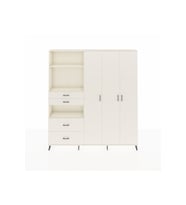 Arges Gardrop 12 Raflı 4 Çekmeceli Tek Askılı 220x30x243 Aytaşı-Aytaşı