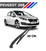 Peugeot 308 Arka Silecek Kolu ve Süpürgesi Takım 2007 - 2013