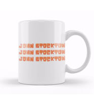 John Stockton  Basketball gifts Vintage Retro Rainbow Quotes For BOYS AND Dad Kupa Bardak Porselen