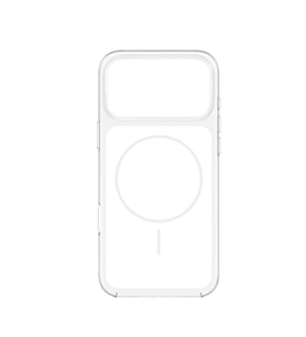 iPhone 17 Pro Max Uyumlu Kılıf M-safe Şarj Özellikli Şeffaf Kamera Kontrol Butonlu Kılıf (Siyah)