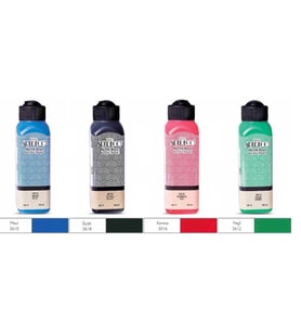ARTDECO AKRİLİK BOYA 140 ML CANLI RENKLER 4'LÜ ÜCRETSİZ KARGO
