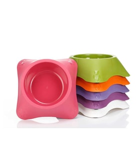 Evohe Lüx Kedi Mama Kabı XL En: 19,5 cm Boy: 19,5 cm 1 TANE