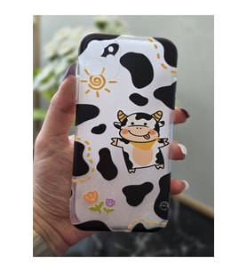 Iphone 11 Uyumlu Baskılı Şeffaf Telefon Kılıfı