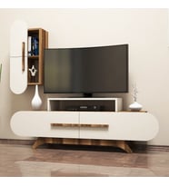 VARİANT ROSE DUVAR RAFLI TV ÜNİTESİ (Krem)