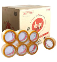 Vege 45x100 Mt. Koli Bandı Şeffaf 48'li Koli Ücretsiz Kargo