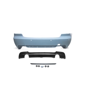 BMW E92+LCI 2006-2013 Komple Tampon E93 Arka PDCli O Egz &Ccedil;ıkışlı M Tech 51128044934S1 Wender