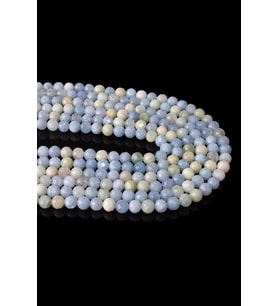 6 MM Faset Kesim Akuamarin Taşı Dizi (Karışık)