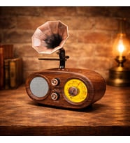 Everton Rt-746 Gramafonlu Bluetooth Nostaljik Radyo Müzik Çalar