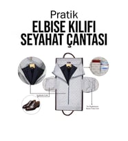 Pratik Elbise Kılıfı Seyahat Çantası