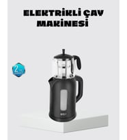 Sinbo Elektrikli Çay Makinesi 1.7 L Su Isıtıcı ve Cam Demlikli Güvenli Kullanım
