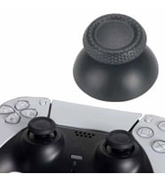 6 ADET PS5 Analog Topuz Playstation 5 İçin Analog Başlık PS5 Kol Tamiri Playstation 5 Yedek Parça (Siyah)