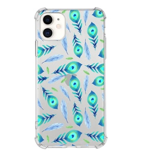 PrintiFy Apple iPhone 11 Uyumlu Nazar Boncuğu 3 Baskılı Şeffaf Köşe Korumalı Antişok Kılıf