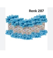 Lida Crafts Alize Puffy Renk 287 (Turkuaz)