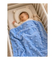 EL ÖRGÜSÜ KADİFE BEBEK BATTANİYESİ