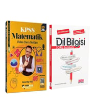 Yediiklim 2026 KPSS Matematik Atölye Video Ders Notları ve AKM Dil Bilgisi Soru Bankası Seti 2 Kitap
