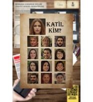 Dedektif Oyunu - Cinayet Çözme - Suç Çözümleme - Kutu Oyunları - Karanlık Dava - Büşra Demir Dosyası