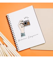 Gülümse Çekiyorum Fotoğrafçı Tasarımlı Defter