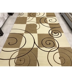 Saray Halı Vizyon 10325 A 200X300 Kahve Krem 6 M2 Halı !
