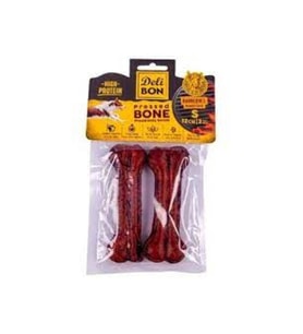 DELİBON DERİ PRES KEMİK 12CM S BOY 2Lİ PAKET BARBEKÜ 12CMX2AD.