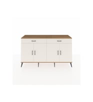 Hyperion Konsol 4 Raflı 2 Çekmeceli 4 Kapaklı 176x44x99 Çam-Aytaşı