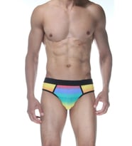 Giyim Gökkuşağı Jockstrap Fantezi İç Giyim
