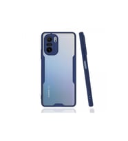 Xiaomi Poco F3 Kılıf Platin Silikon - Lacivert