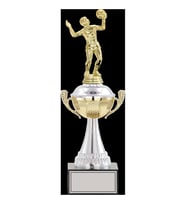 ODAK KUPA - Figürlü Kupalar - Voleybol Kadın Figürlü Kupalar FG-046 A - 37 cm