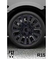 Honda Legend 15 İnç Jant Kapağı (4 ADET) Siyah S107
