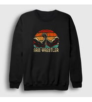 Presmono Unisex Siyah Arm Wrestler Bilek Güreşi Sweatshirt 495327tt