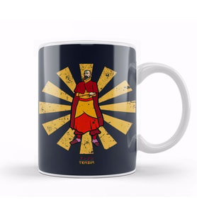Avatar The Last Airbender Tenzin Retro Japanese Avatar Kupa Bardak Porselen