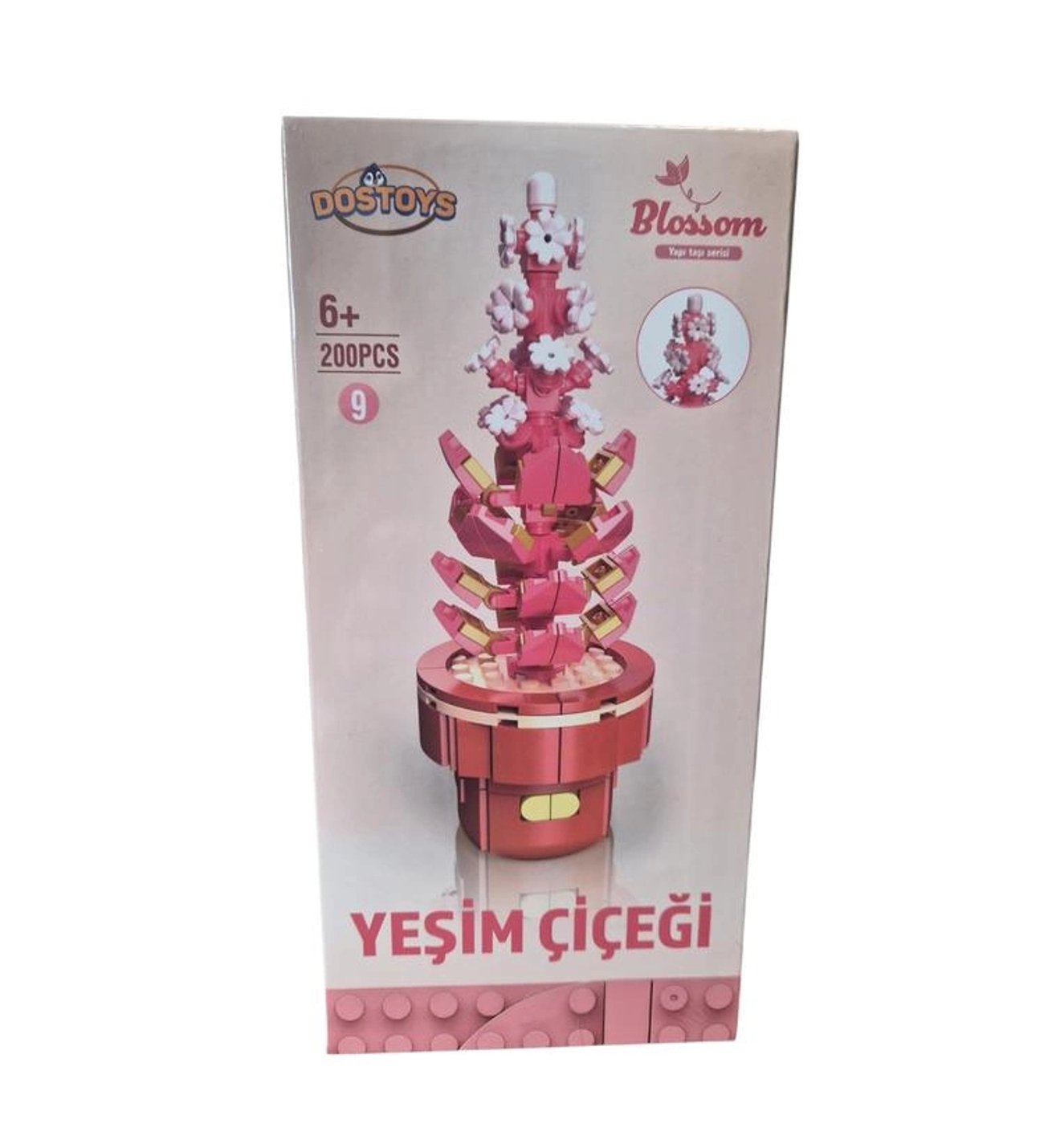 DOSTOYS 113-9 BLOSSOM MİNİ ÇİÇEK BLOK OYUNCAK YEŞİM ÇİÇEĞİ 200